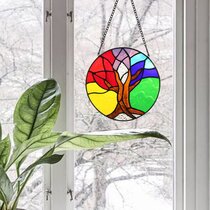 Tree Of Life Stained Glass | Wayfair